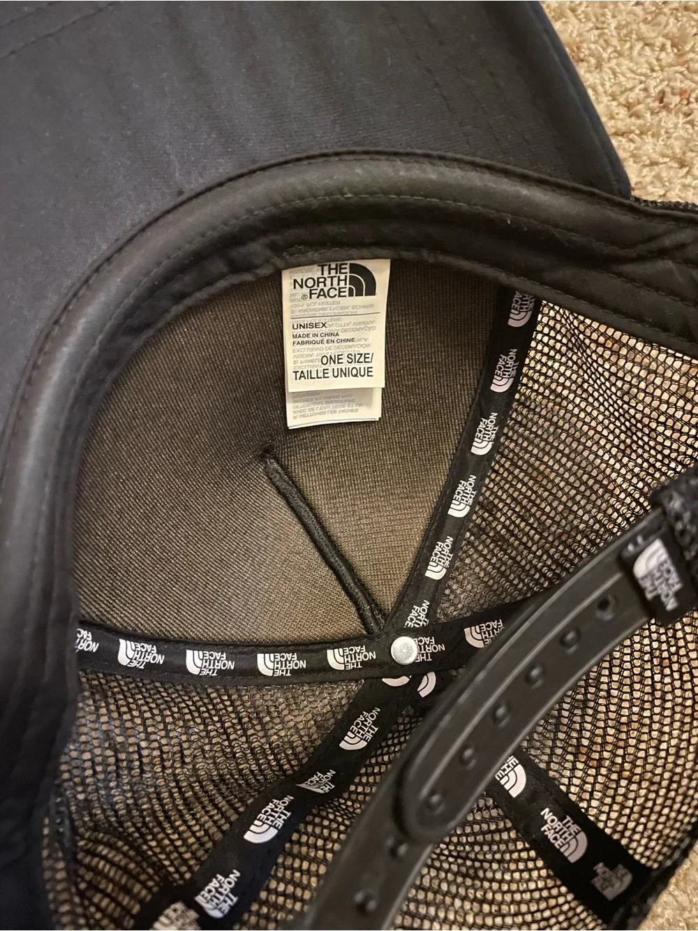 The North Face “Walls Are Meant For Climbing” trucker hat